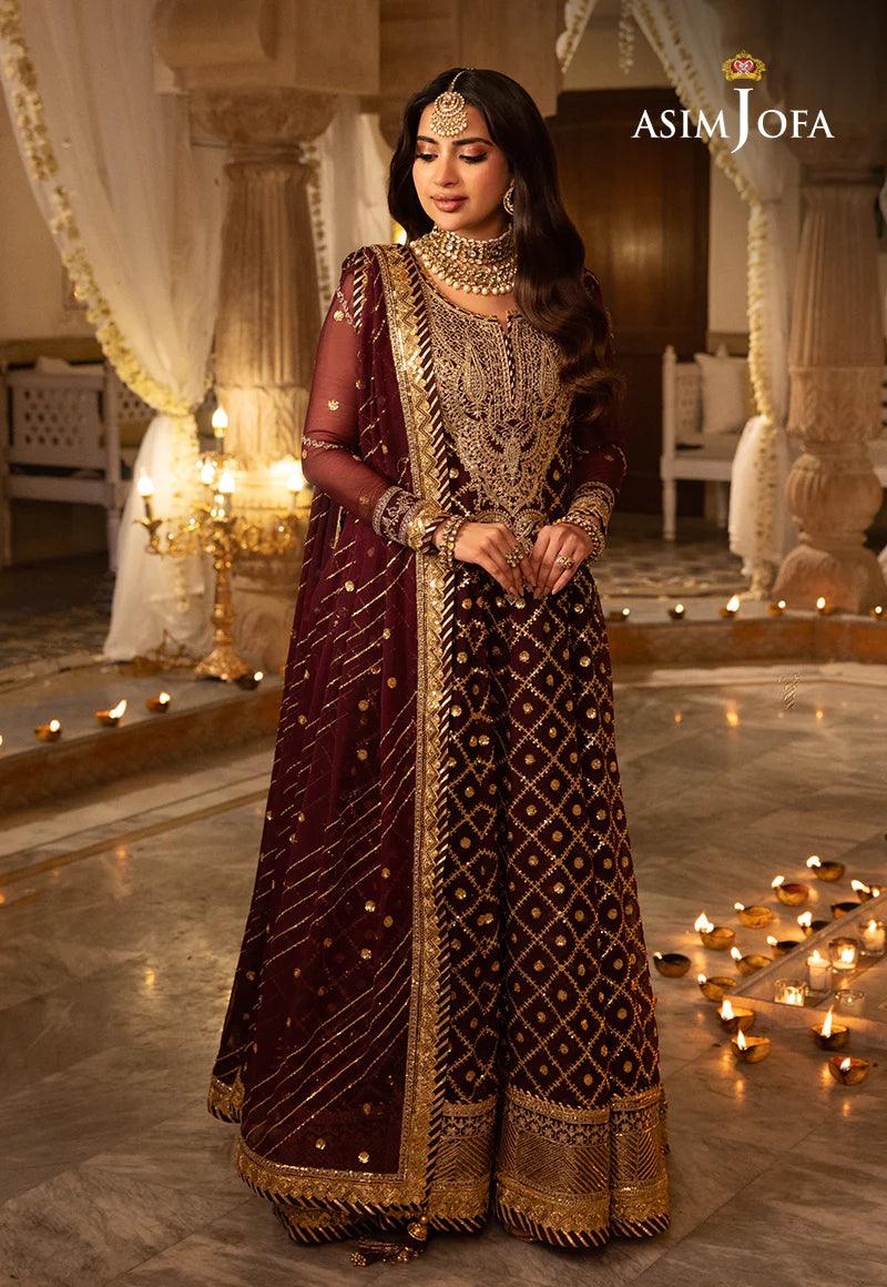 DA32 - Pakistani Luxury Embellished Abaya | MakeByMoon USA