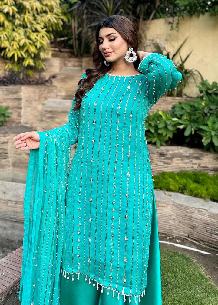 Pearl and sequin embroidery Dress - Make By Moon 