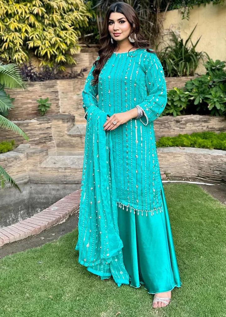 Pearl and sequin embroidery Dress - Make By Moon 