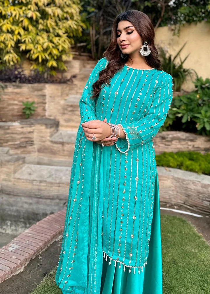 Pearl and sequin embroidery Dress - Make By Moon 
