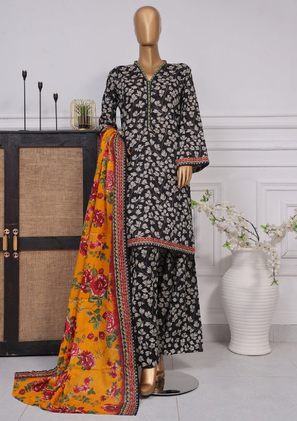 Printed Cotton Dress | Pakistani outfits Houston -Makebymoon.com