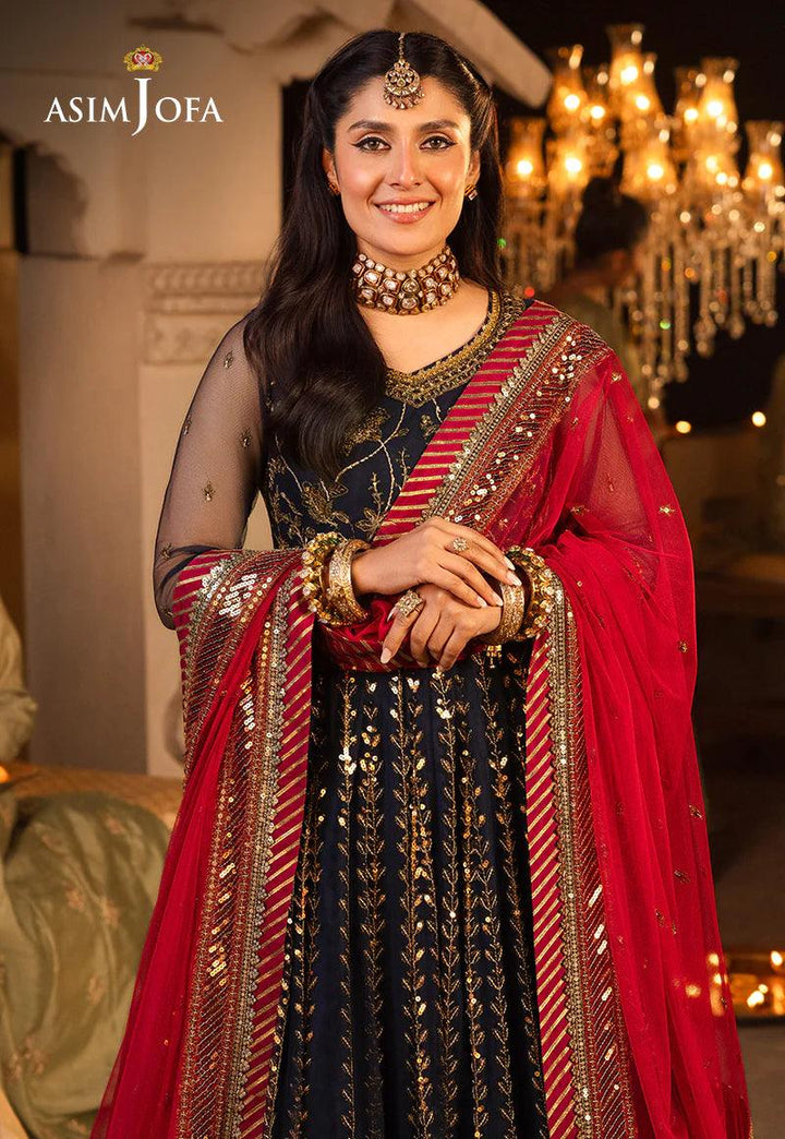 Luxury Pakistani Dupatta Gown Dress - USA | Make By Moon 
