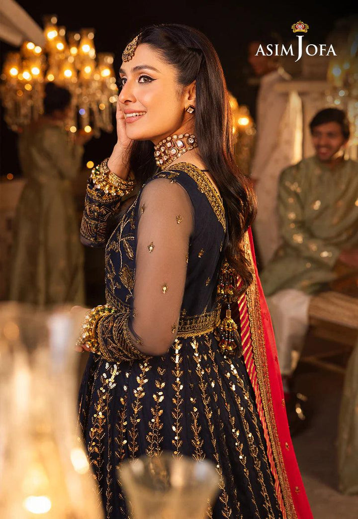 Luxury Pakistani Dupatta Gown Dress - USA | Make By Moon 