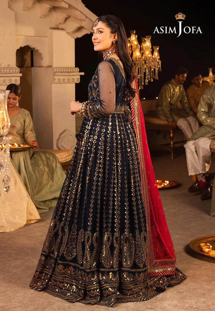 Luxury Pakistani Dupatta Gown Dress - USA | Make By Moon 
