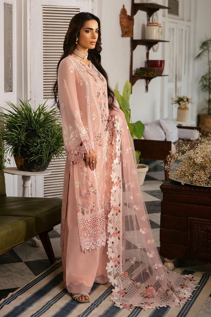 Chiffon sleeves with sequence Pakistani Dress-Make By Moon 