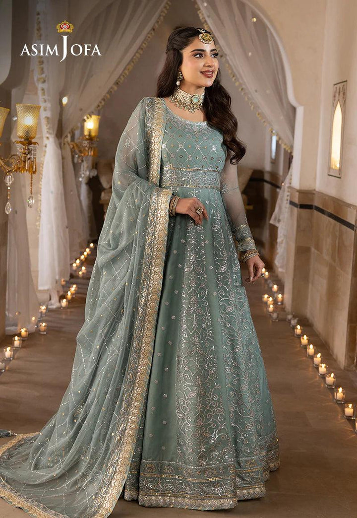 Blue Embrace Celestial Elegance Gown Dress USA-Make by Moon 