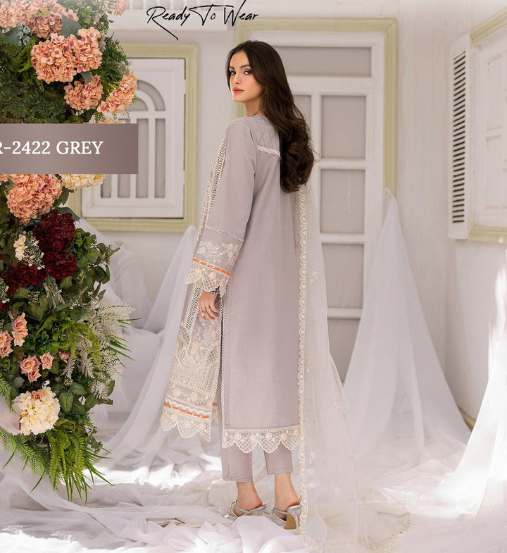 Latest Original pakistani chikankari dress-Makebymoon
