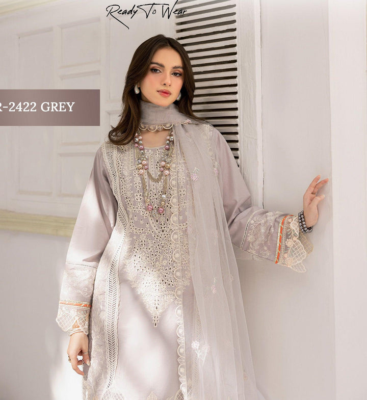 Latest Original pakistani chikankari dress-Makebymoon