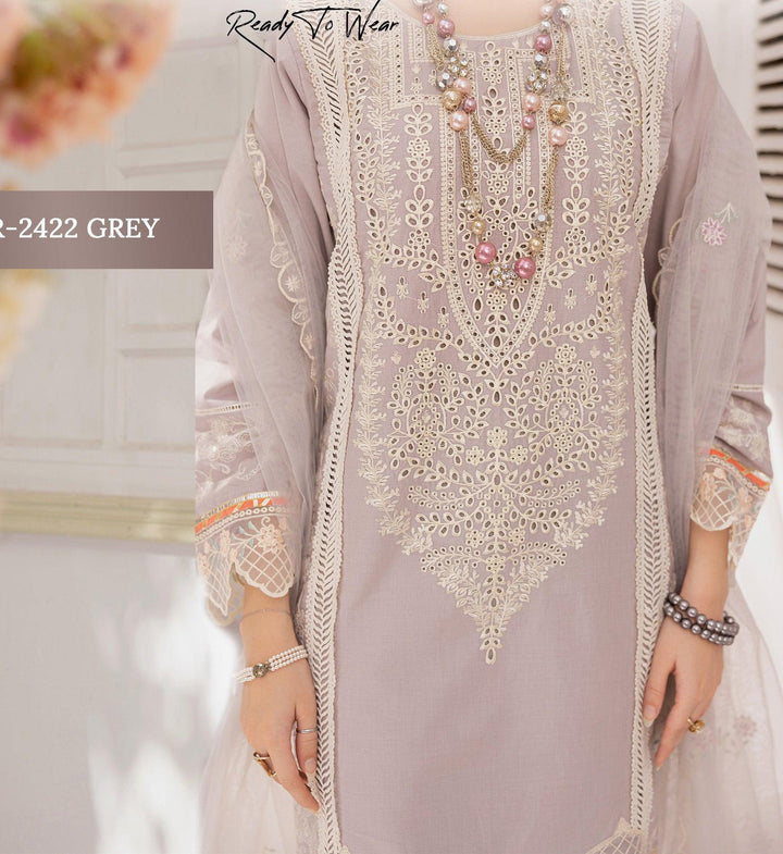 Latest Original pakistani chikankari dress-Makebymoon