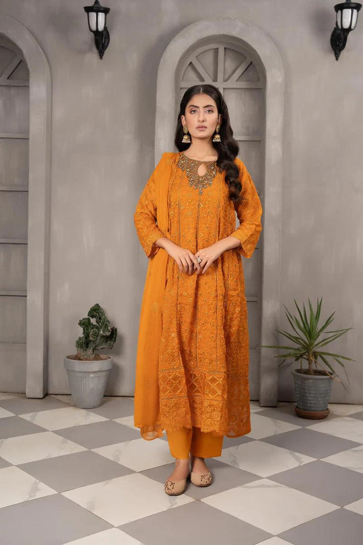 Masterpiece of hand embroidery Pakistani Dress - Make By Moon