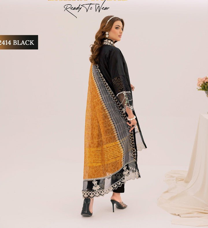 Original Pakistani Gown Dress  3 piece stitched