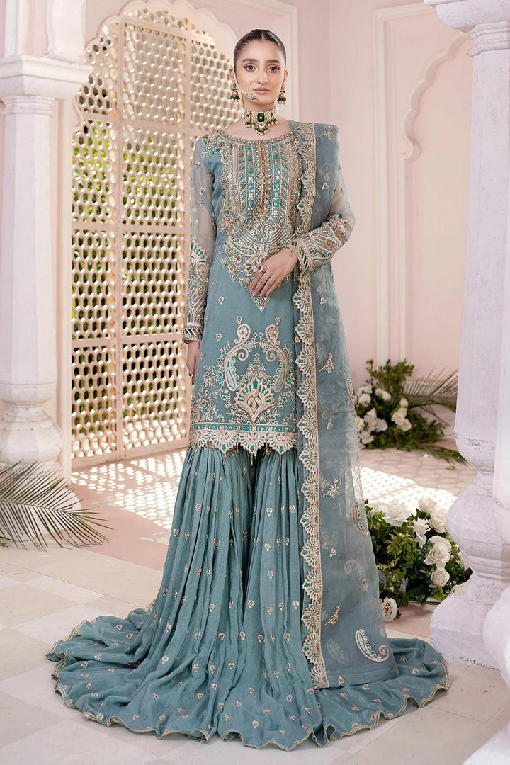 Organza Embroidered Sleeves - Make By Moon 