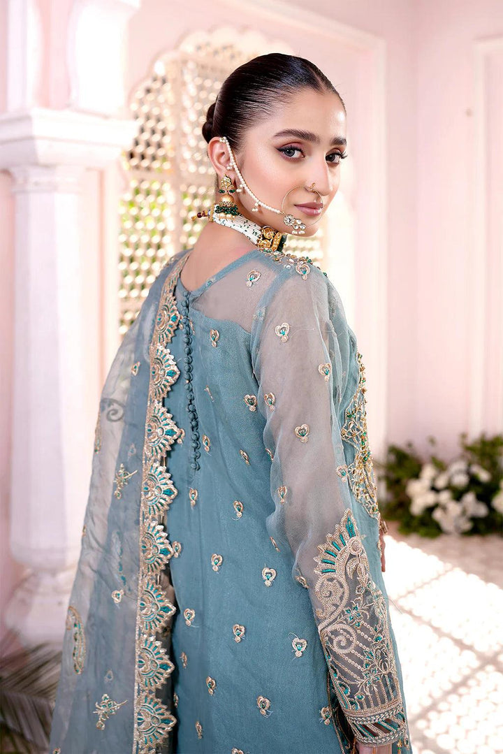 Organza Embroidered Sleeves - Make By Moon 