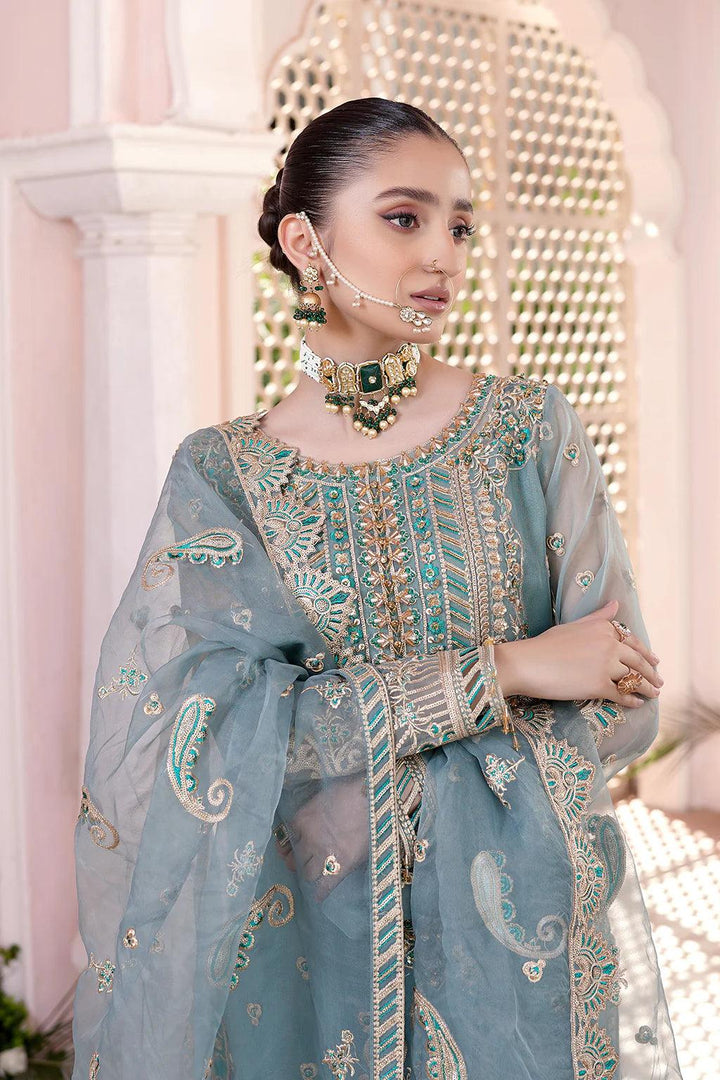 Organza Embroidered Sleeves - Make By Moon 
