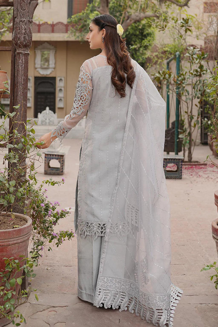 Pakistani Organza dupatta  Dress 2024- Make by Moon 