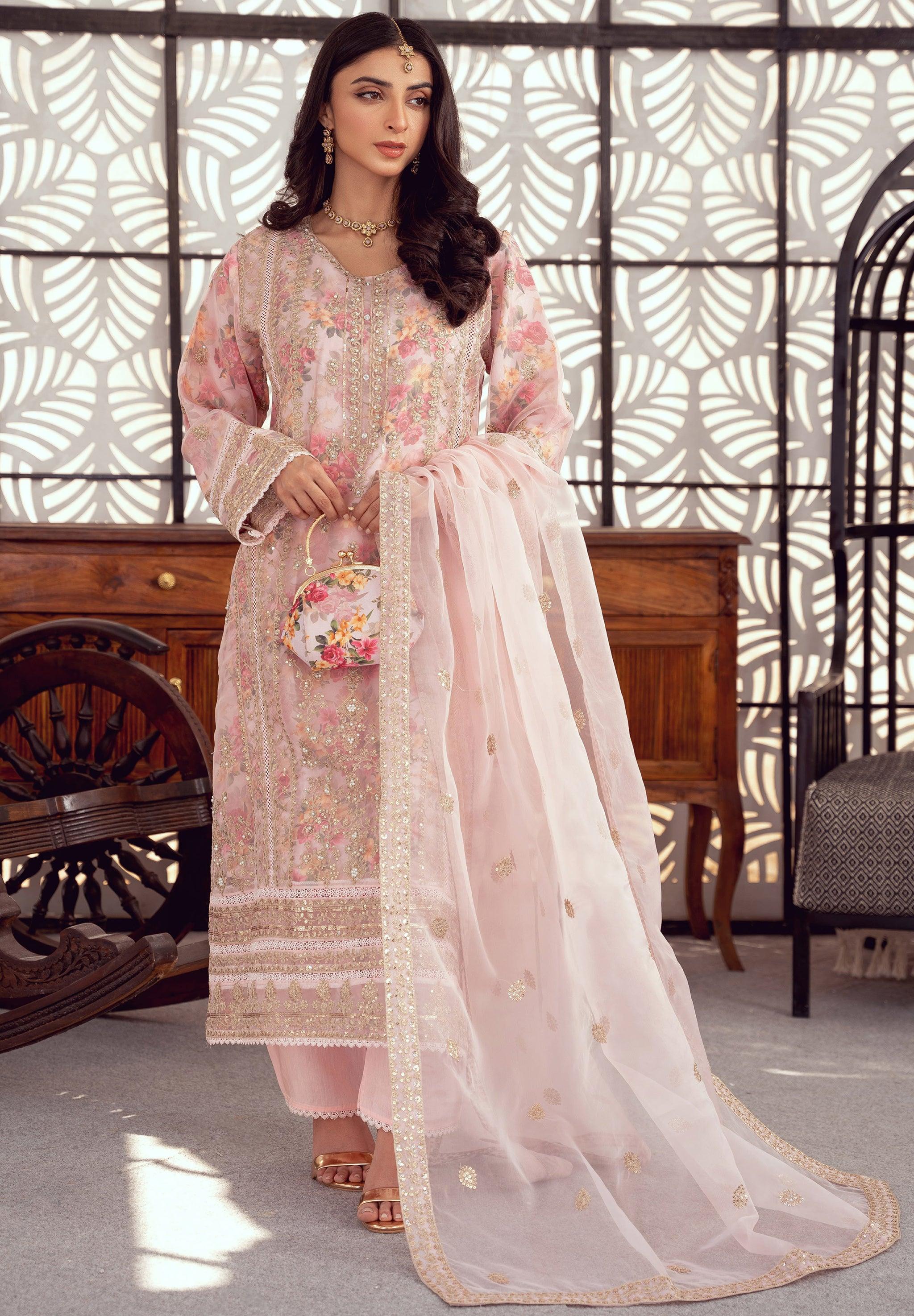 Organza Dress | Pakistani Wedding Outfits - MakeByMoon USA Organza Dress | Pakistani Wedding Outfits - MakeByMoon USA