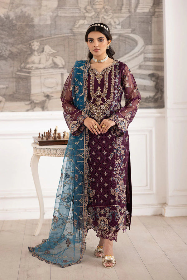 Organza pakistani dress- makebymoon