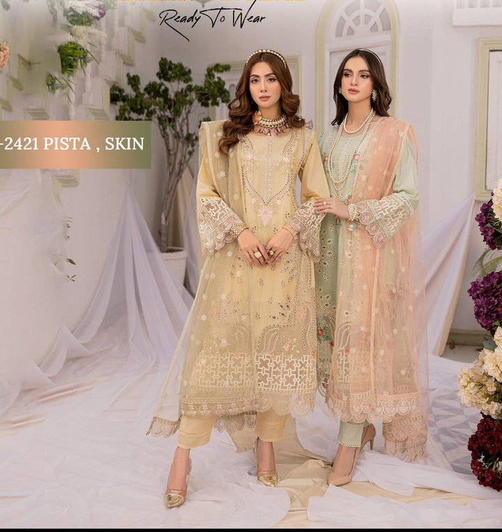 Pakistani chikankari dress  Online - Makebymoon
