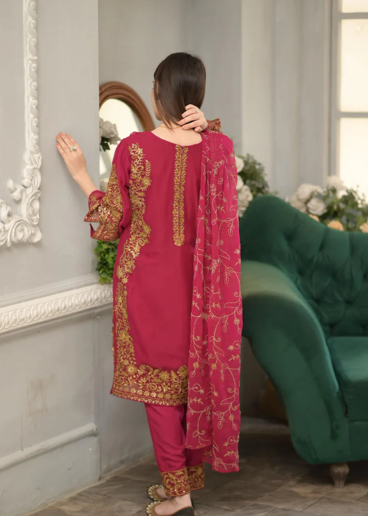 Hand embroidery Pakistani Dress in USA - Make By Moon