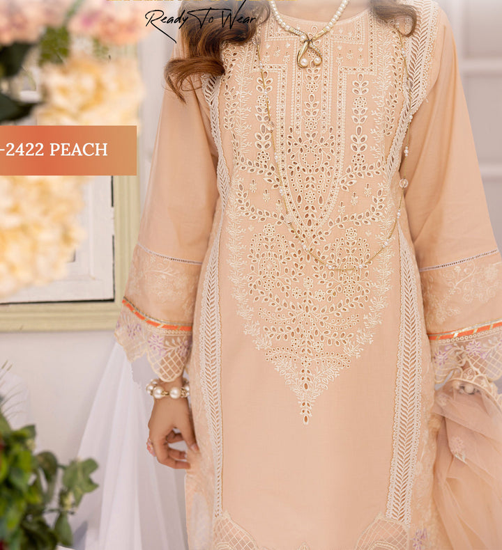 Latest Original pakistani chikankari Dress -Makebymoon