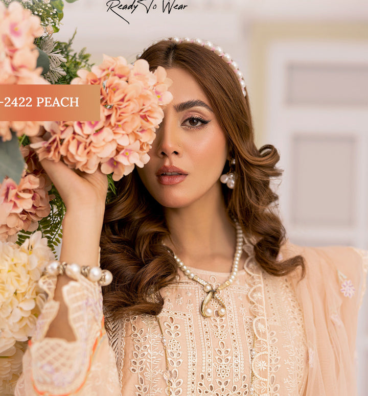 Latest Original pakistani chikankari Dress -Makebymoon