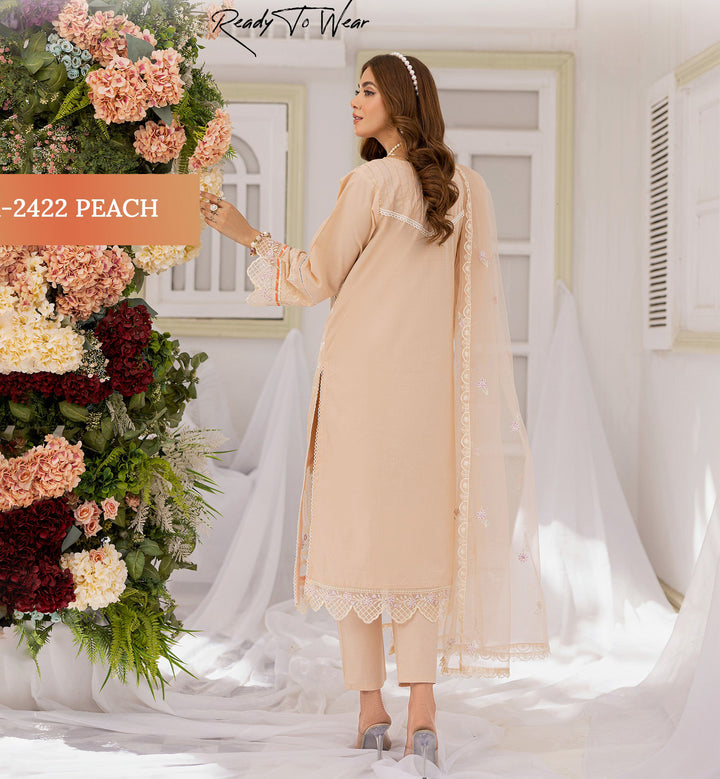 Latest Original pakistani chikankari Dress -Makebymoon