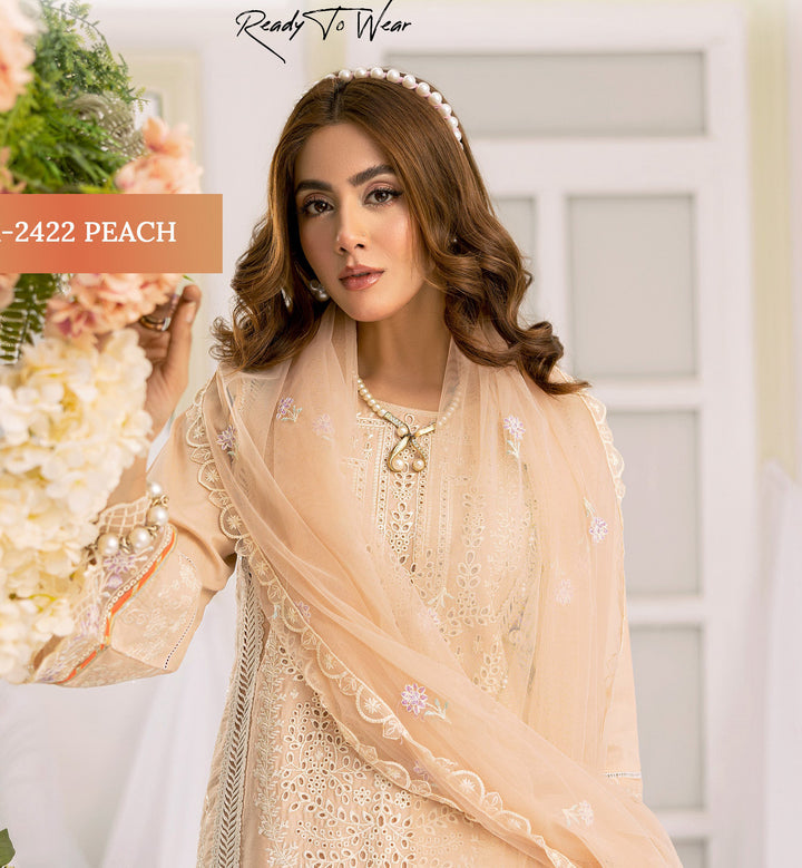 Latest Original pakistani chikankari Dress -Makebymoon