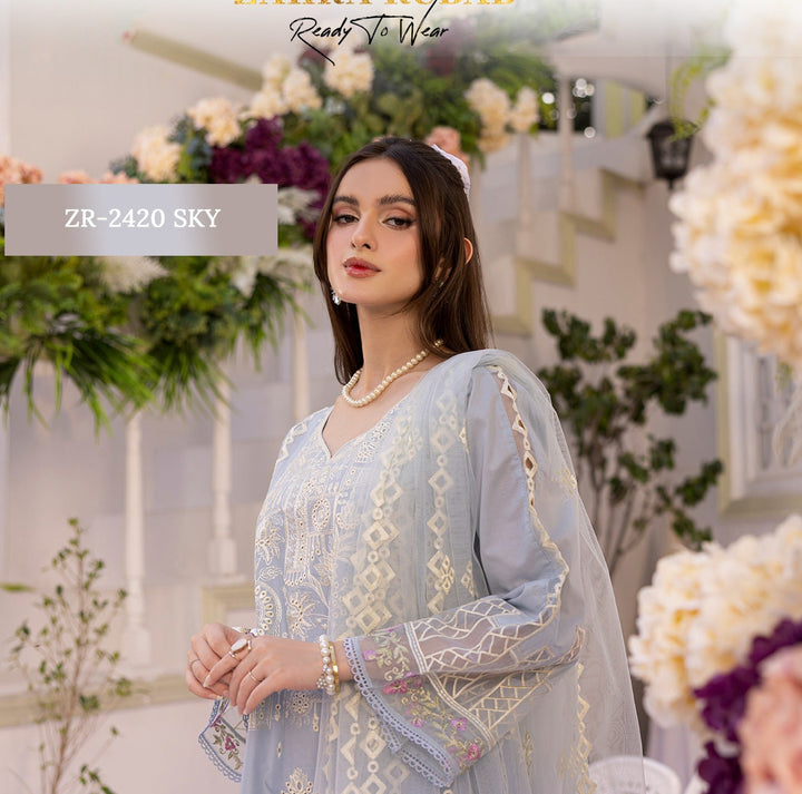 pakistani chikankari dress- Makebymoon