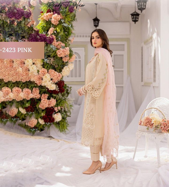 Online pakistani Lawn chikankari 2025-Makebymoon