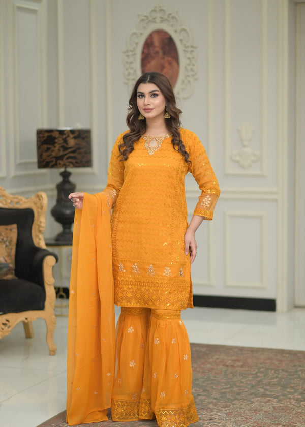 Pakistani Gharara Dress- Newyork ,USA